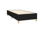 Luxameub bed base with black mattress 90x200 fabric CAMZ19611