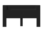 Wardrobe Headboard with LED Black 180x16.5x103.5 cm RHTJ23754
