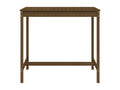 Table of Garden Brown miel 121x82.5x110 cm Mobenze Solid of Pine ZPQP08619