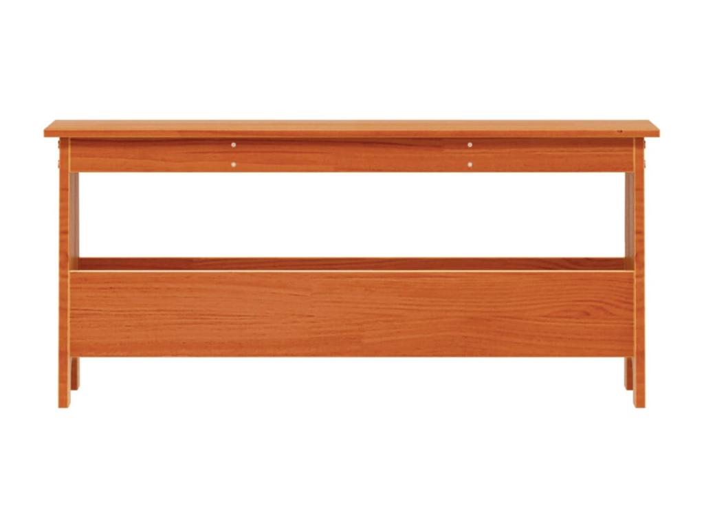 Banc d'entrée Brown 100x28x45 bois of Pine Solid KZKP72415