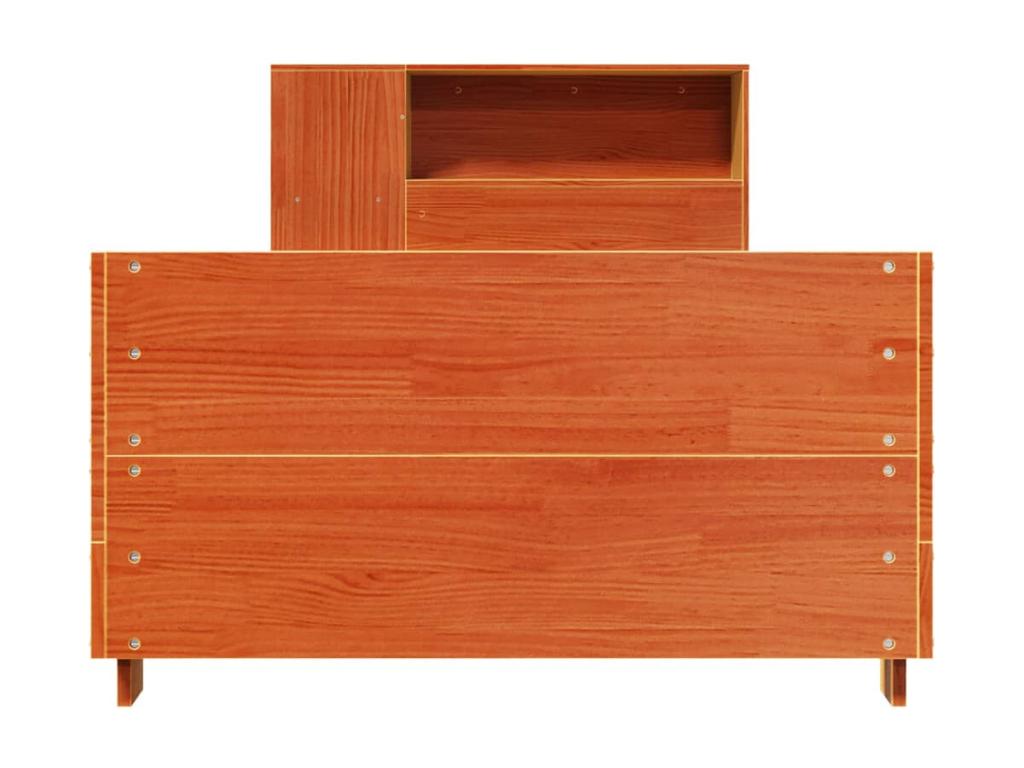 Bed frame without Mattress cire Brown 75x190 cm Mobenze Pine Solid EXRM64422