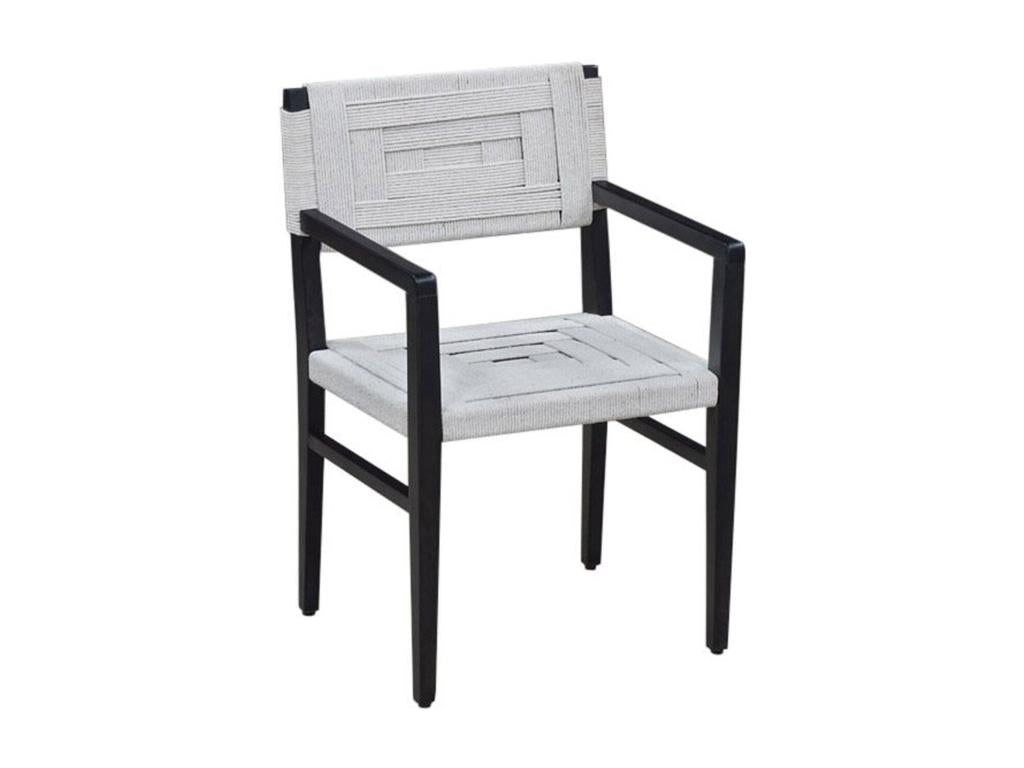 Armchair in Luxameub and black mango wood Luxameub PWNZ86548