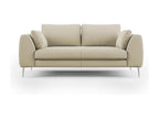 Luxameub Sofa Modern in Microfiber technique Removable T11 176 cm creme RCMK51268