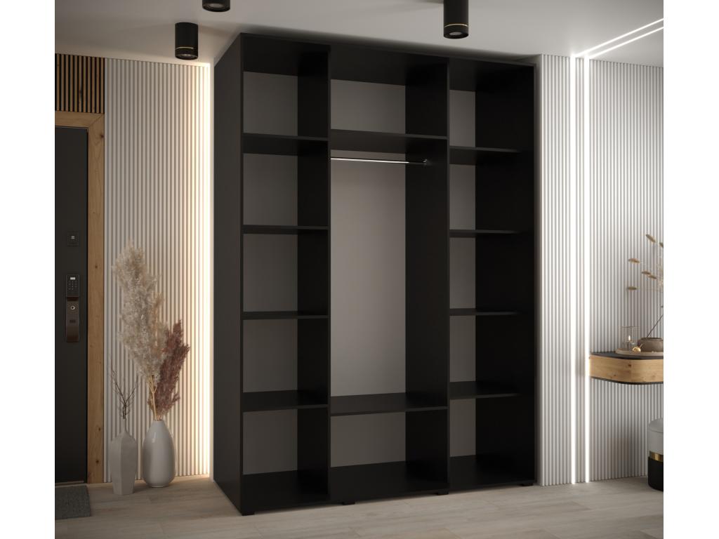 WARDROBE Luxameub 9 DOORS COULISSANTES 235.2/160/60 3 Doors YXXQ85561