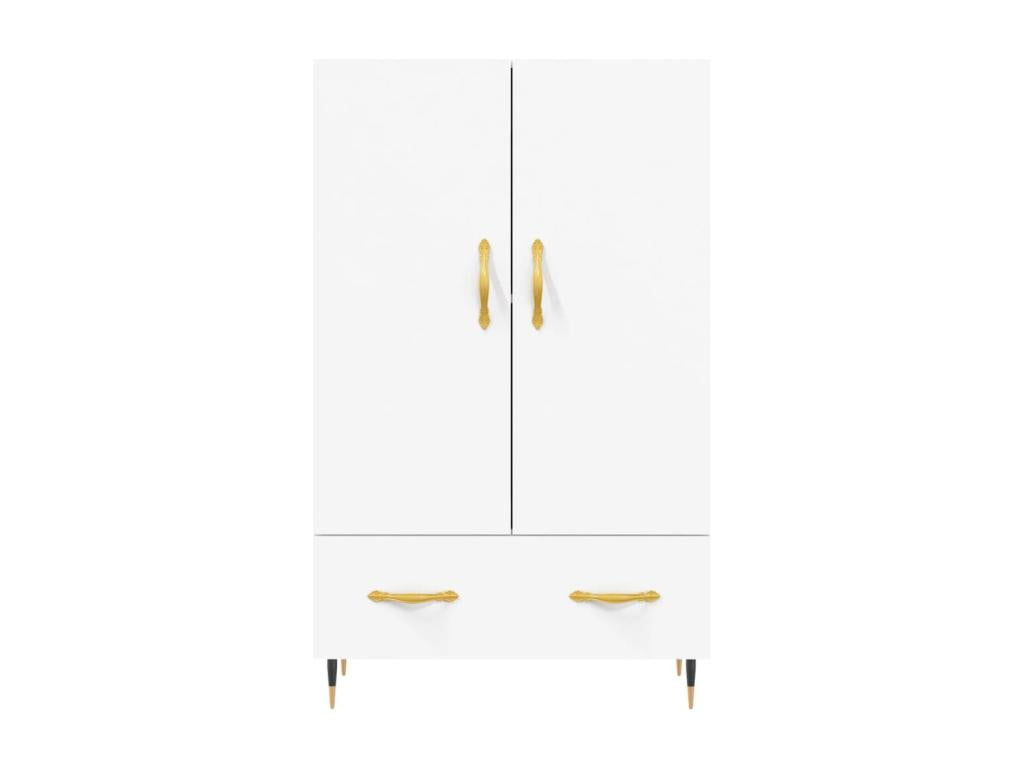 Sideboard haut White 69.5x31x115 cm bois d'ingénierie UHOM38112