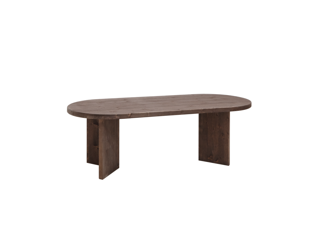 Coffee Table in bois of sapin Brown 120x40cm - Luxameub BRMQ48144