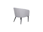 PINPAI Fabric Armchair 70cm Grey FVZC08946