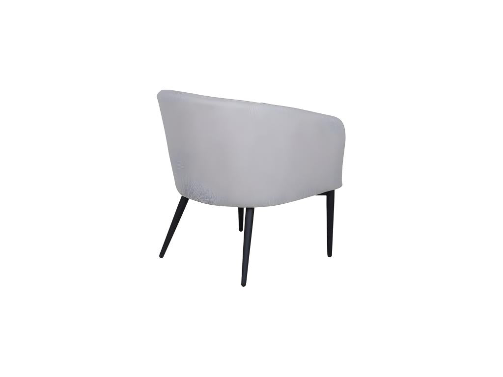 PINPAI Fabric Armchair 70cm Grey FVZC08946