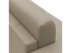 Mobenze Sofa d'angle 5 seats in Fabric imperméable 268 cm Droit Beige SUBX78246