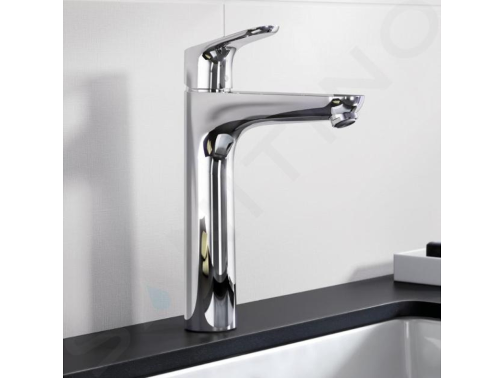 Cosymeub 190 Eco C3 basin mixer tap with pop-up waste and Cosymeub Briochin cleaner CFHV12562