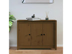 Sideboard Brown miel 100x35x74 cm Bois Solid of Pine GGTF33034