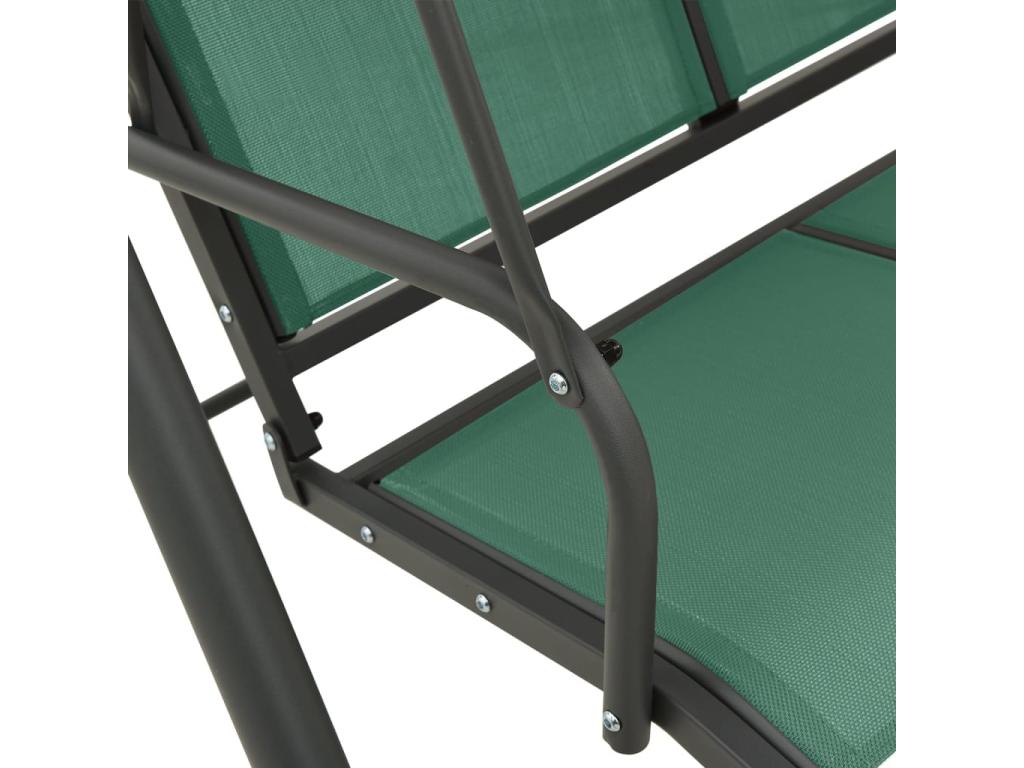 Balancelle of Garden Green 170cm textilène and Steel GXGJ55649