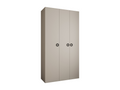 Wardrobe Doors battantes Mobenze 1 245.5/130/40 3 Doors cachemire/Black PPNB43520