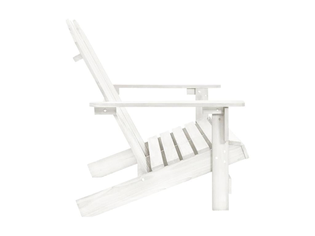 Chair of Garden Mobenze 2 seats Mobenze of sapin Solid White MMZE51098
