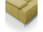 Mobenze Sofa with assises coulissantes in Fabric doux antitache T05 185 cm Yellow ZPAG41100