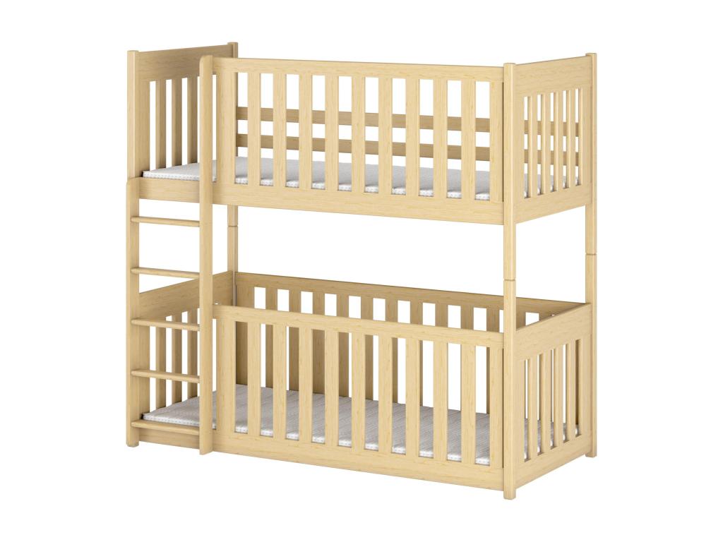 Mobenze BB002 Bunk Beds 80x180 cm Beige AKSL61045