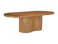 Luxameub-Dining Table Ovale 8/10 personnes L.220 cm Manguier IBAF73066