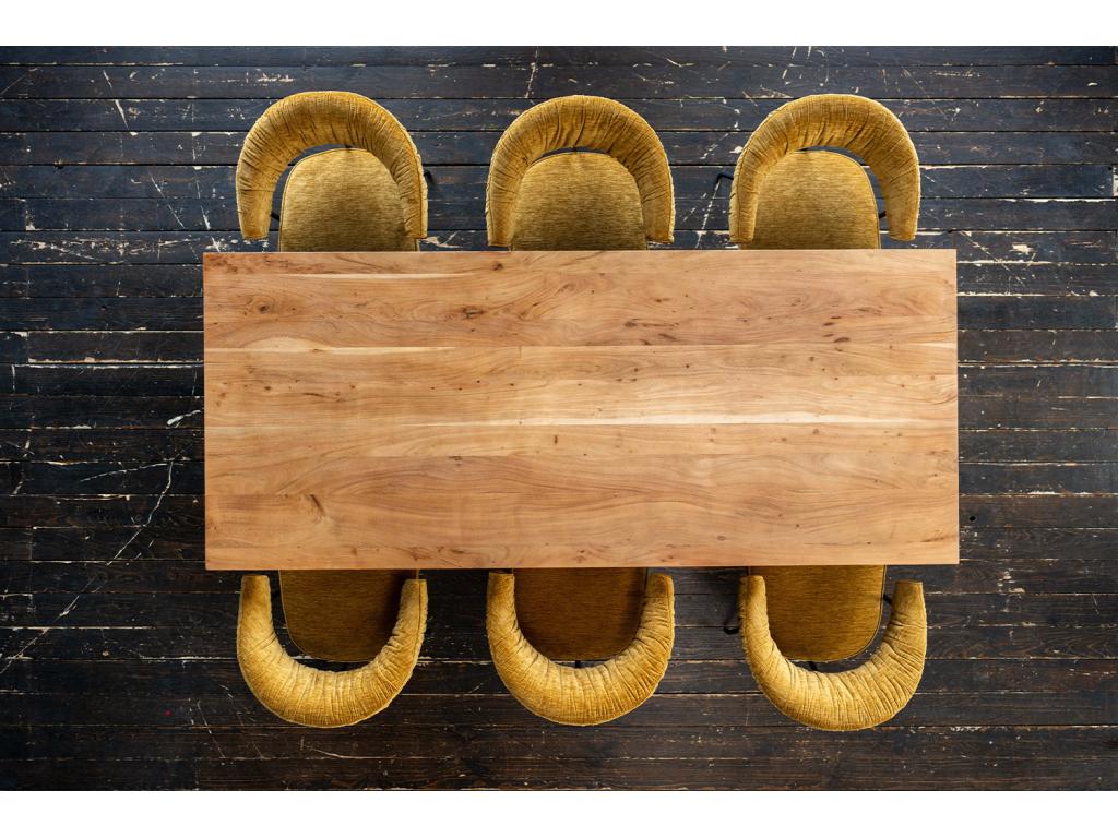 Table - Brown Bois - 280x100 cm - Luxameub UFJC84286