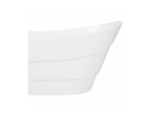 Cosymeub 170 cm x 73 cm Freestanding Bathtub White CXGY44382
