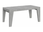 Table Extendable 90x140/244 cm PINPAI Gray Béton QJNK64397
