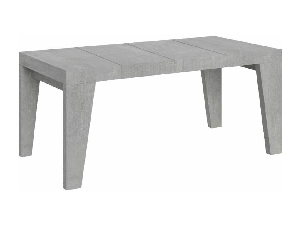 Table Extendable 90x140/244 cm PINPAI Gray Béton QJNK64397