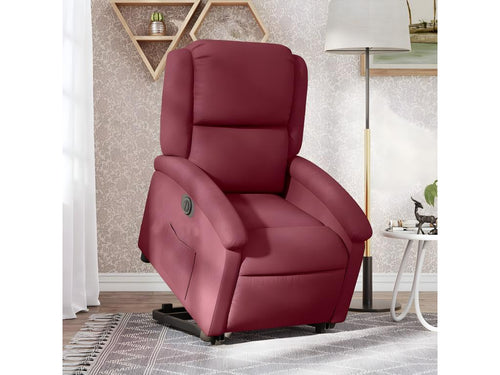 Armchair inclinable électrique Red bordeaux Fabric VDQM19877