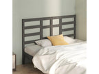 Grey Headboard 156x4x104 cm Solid Pine Mobenze EREJ74857