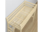 Wooden mezzanine bed N02 Light Pine 80x190 XFIA55032