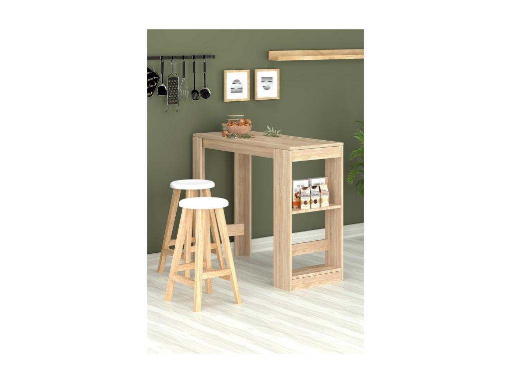 Dining Table Luxameub Brown 120x50x100 cm Luxameub PDVV90460