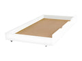 Bed cabane with barrièrre Drawer of Storage in bois White 90x190cm EEFP01629