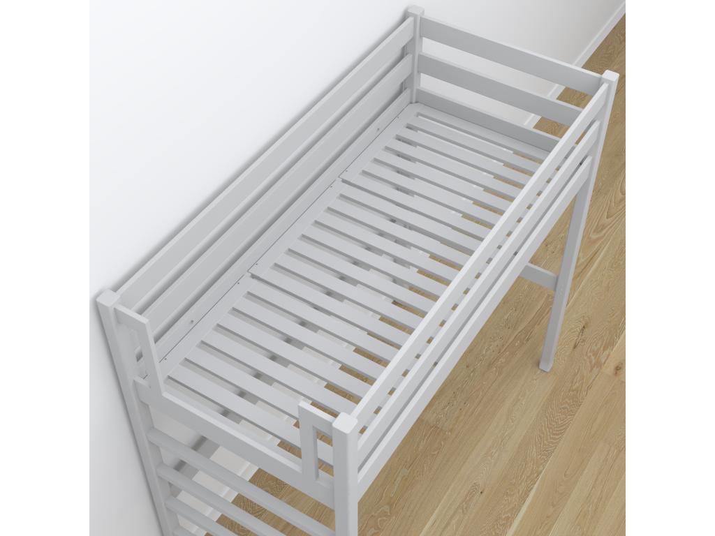 Bed mezzanine in Mobenze N01 Gray 100x190 SSVJ26821