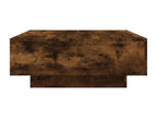 Coffee Table Oak Smoked 80x80x31 bois d'ingénierie WFRJ63221