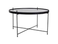 Coffee Table Mobenze 70x40 cm Rond Black FEXK88189
