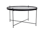 Coffee Table Mobenze 70x40 cm Rond Black FEXK88189