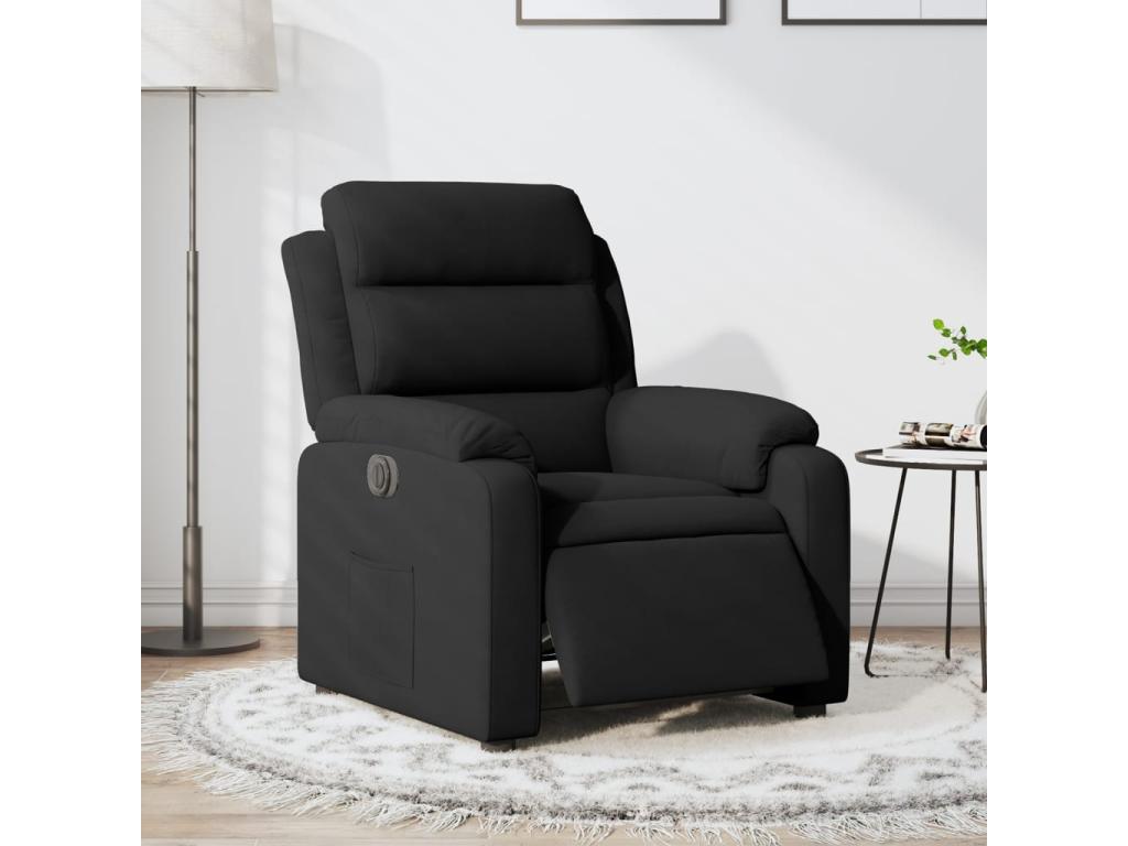 Armchair inclinable électrique Black Velvet XCHH45668