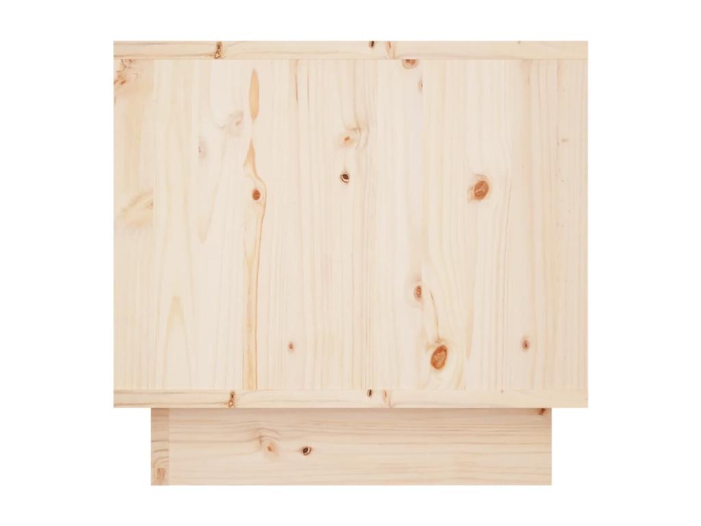 Luxameub PINPAI - Table of chevet 35x34x32 cm Bois of Pine solide QVZA14709