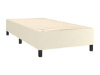 Bed frame Cream 80x200 Faux leather QJME02744