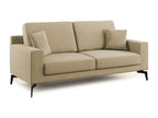 Luxameub Sofa Modern in Microfiber Removable T11 146 cm Beige CSIL23992