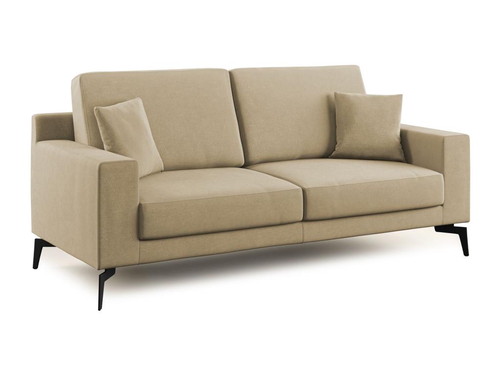 Luxameub Sofa Modern in Microfiber Removable T11 146 cm Beige CSIL23992