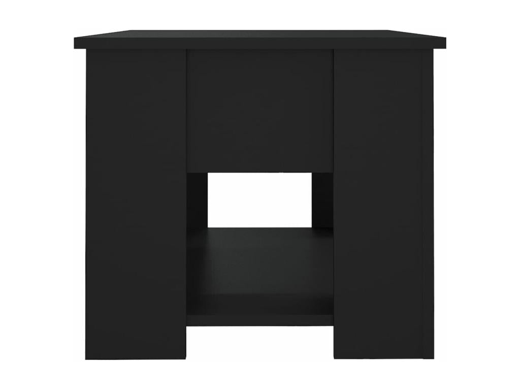 Coffee Table Black 79x49x41 cm Bois d'ingénierie IOFP75170