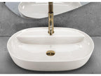 Basin Poser Luxameub PINPAI 61 Shiny White YGLU10590