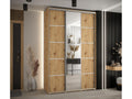 WARDROBE Mobenze 5 DOORS COULISSANTES 235.2/150/45 3 Doors Mobenze/Argent FGET48408