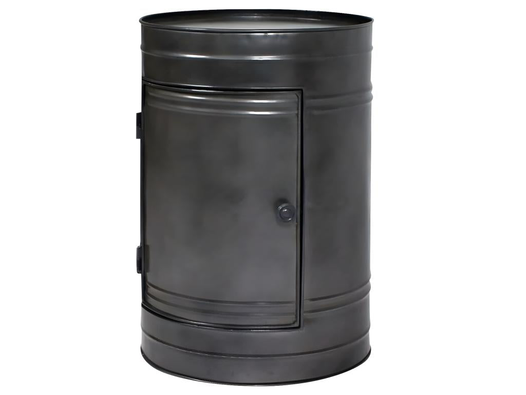 Table of chevet in Metal Gray Mobenze BXGC01998