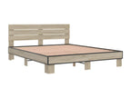 Bed frame without Mattress Oak Luxameub 150x200 cm QEIQ39456