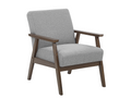 Luxameub Grey Armchair UOLZ76627