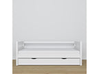 Bed banquette in bois - with Drawer N01 White 80x190 ITGO53902