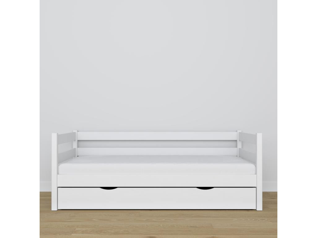 Bed banquette in bois - with Drawer N01 White 80x190 ITGO53902