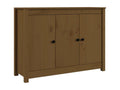 Sideboard Brown miel 100x35x74 cm Bois Solid of Pine GGTF33034