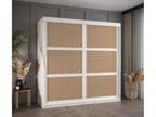 WARDROBE Mobenze DOORS COULISSANTES 200/180/62 2 Doors White ZCVQ14243