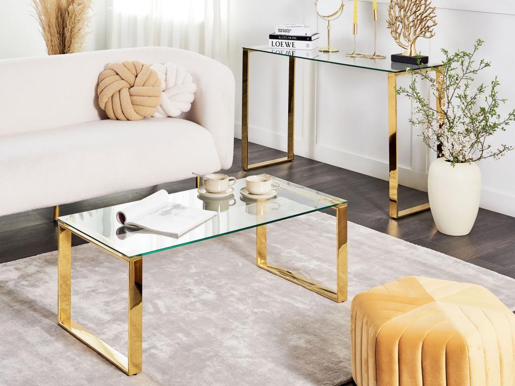 Luxameub Gold Coffee Table AGQJ54759